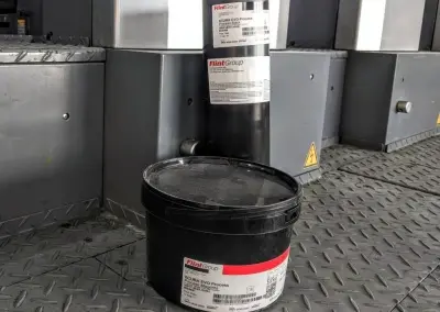 Завершение испытаний новой UV-краски от компании Flint